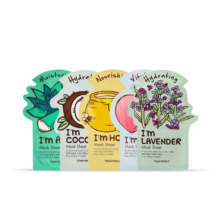 Tonymoly Im Worth It Face Mask Set 5 Sheets