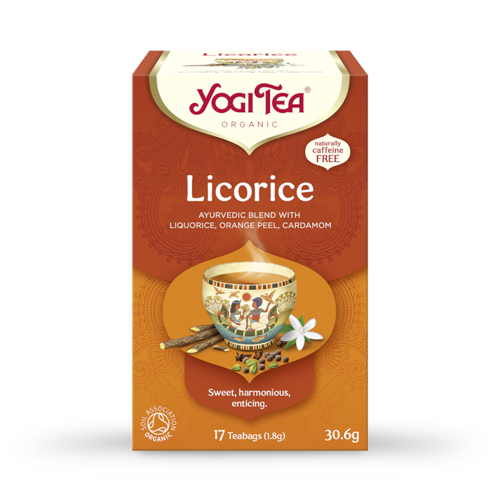 Yogi Tea Organic Liquorice 17 Tea Bags image 1