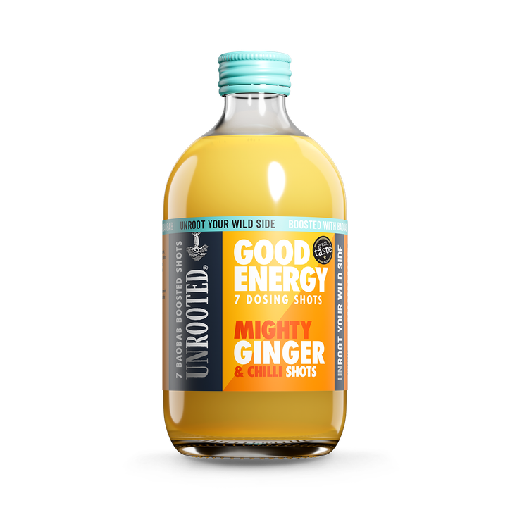 UNROOTED Mighty Ginger, Chilli & Baobab Dosing Bottle 420ml