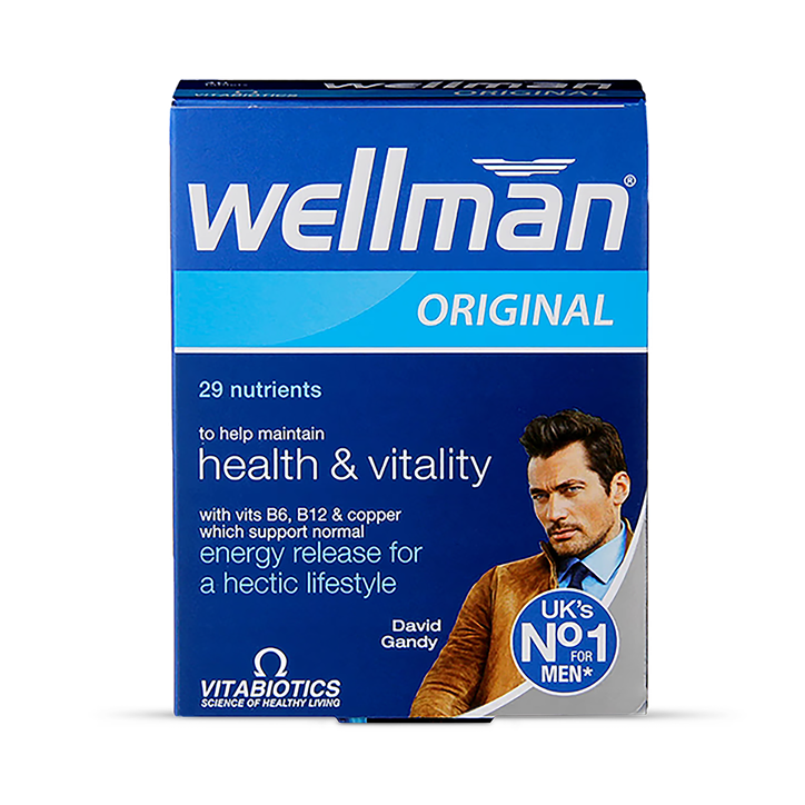 Vitabiotics Wellman 30 Tablets image 1