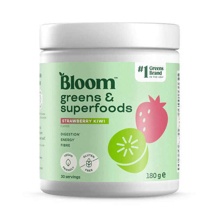 Bloom Greens & Superfoods Strawberry Kiwi 180g