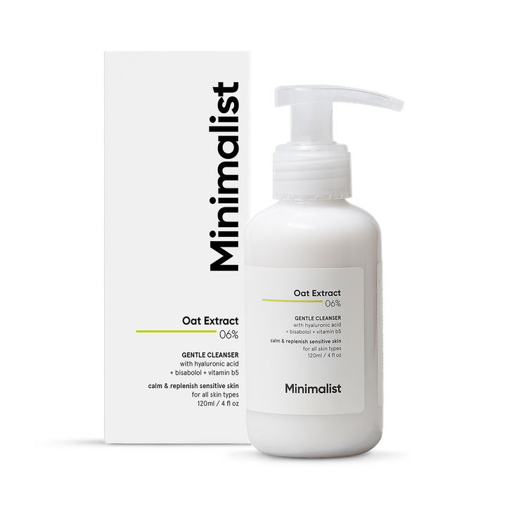 Minimalist Oat Extract 06% Gentle Cleanser 120ml