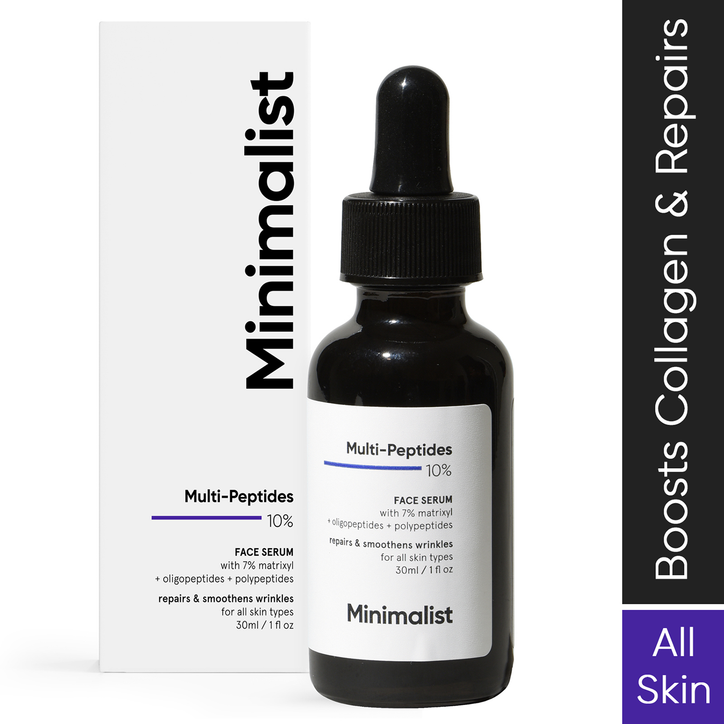Minimalist Multi-Peptides 10% Face Serum 30ml | H&B