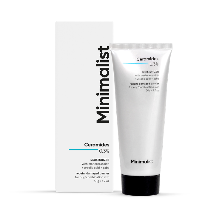 Minimalist Ceramides 0.3% + Madecassoside Mosituriser 50G