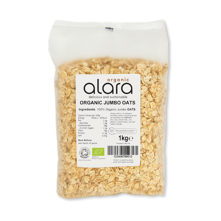 Alara Organic Jumbo Oats 1kg