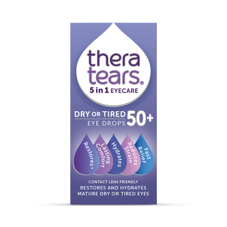 TheraTears 5-in-1 50+ Dry or Tired Eye Drops 10 ml