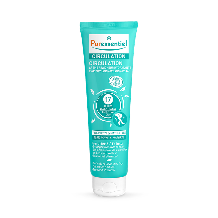 Puressentiel Circulation Moisturising Cooling Cream 100 ml