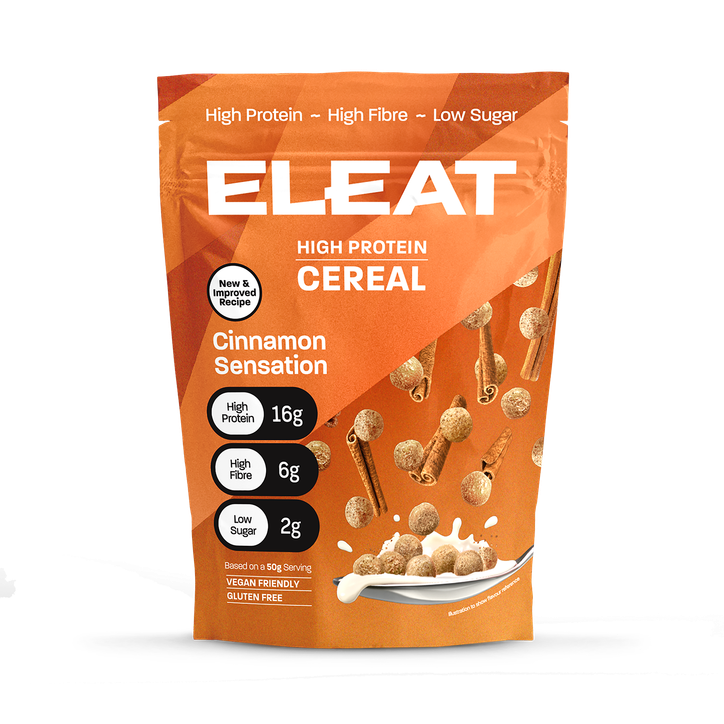 Eleat High Protein Cereal Cinnamon 250G