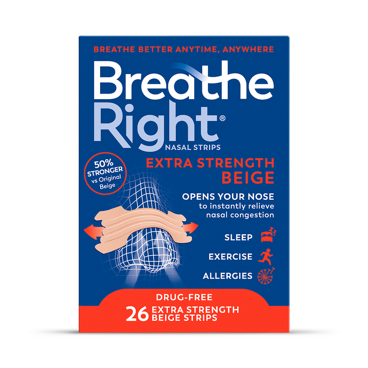 Breathe Right Nasal Strips Original Extra Strength  26 Each
