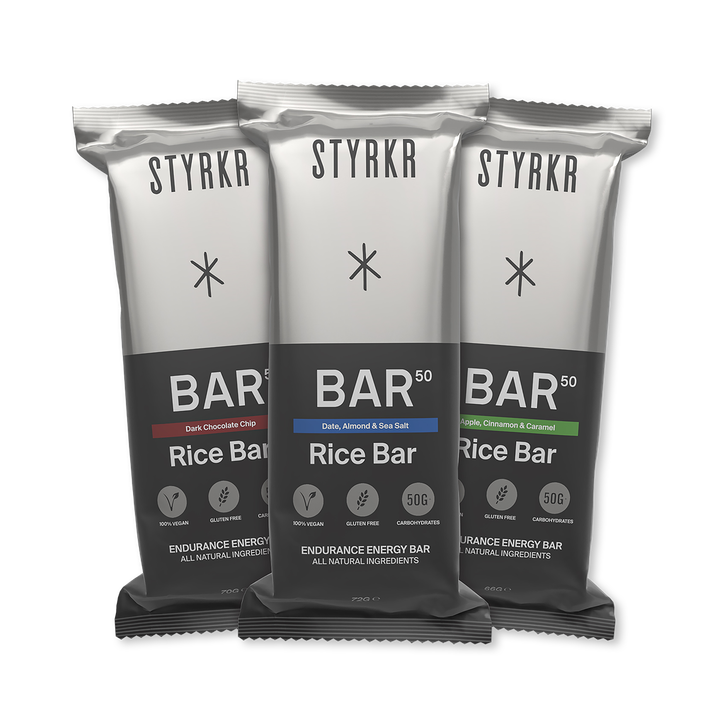 STYRKR Bar50 Energy Bar Variety Pack 12 x 50g
