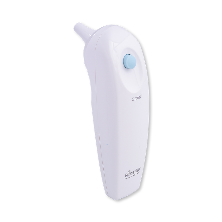 KINETIC Kinetik Inner Ear Thermometer White Et-100A