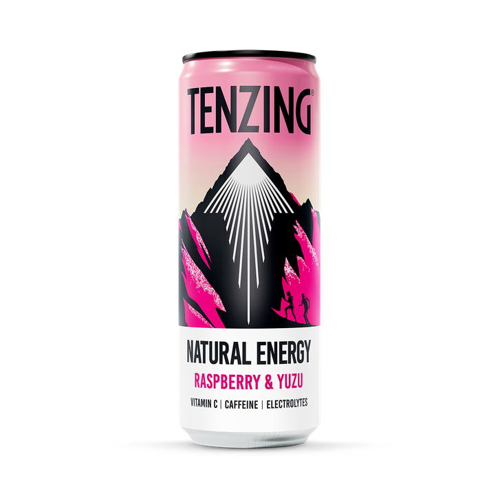 Tenzing Green Natural Energy Drink Raspberry & Yuzu 330Ml