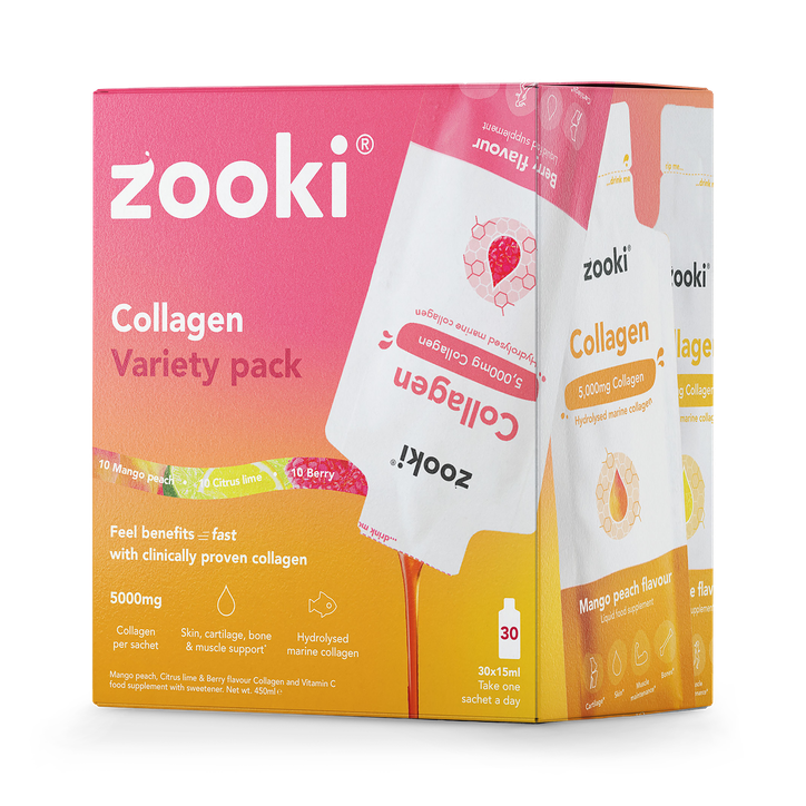 Zooki Marine Collagen 5,000mg Variety Pack 30 Sachets image 1