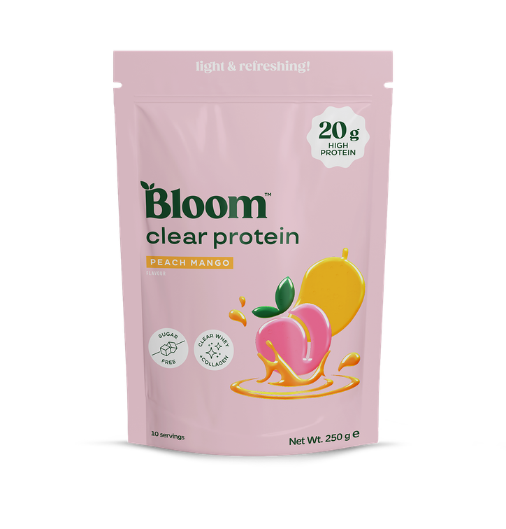 Bloom Clear Protein & Collagen Peach Mango 250g - 250 g