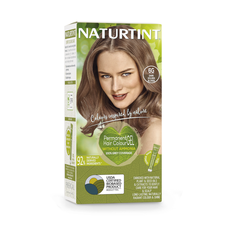 Naturtint Permanent Hair Colour 6G (Dark Golden Blonde) image 1