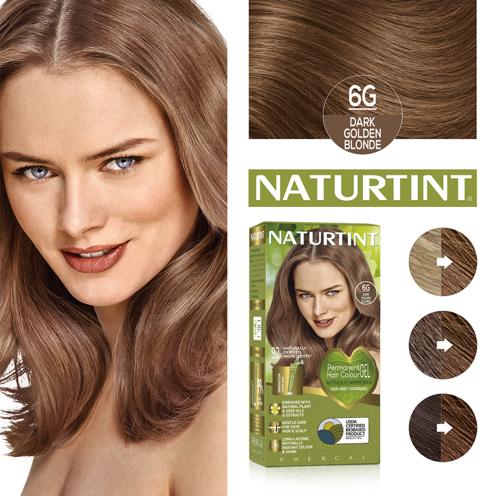 Naturtint Permanent Hair Colour 6G (Dark Golden Blonde) image 6