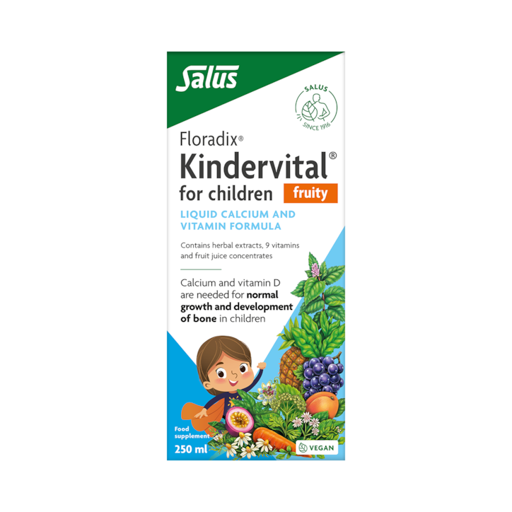 Floradix Kindervital Fruity Multivitamin Formula 250ml image 1