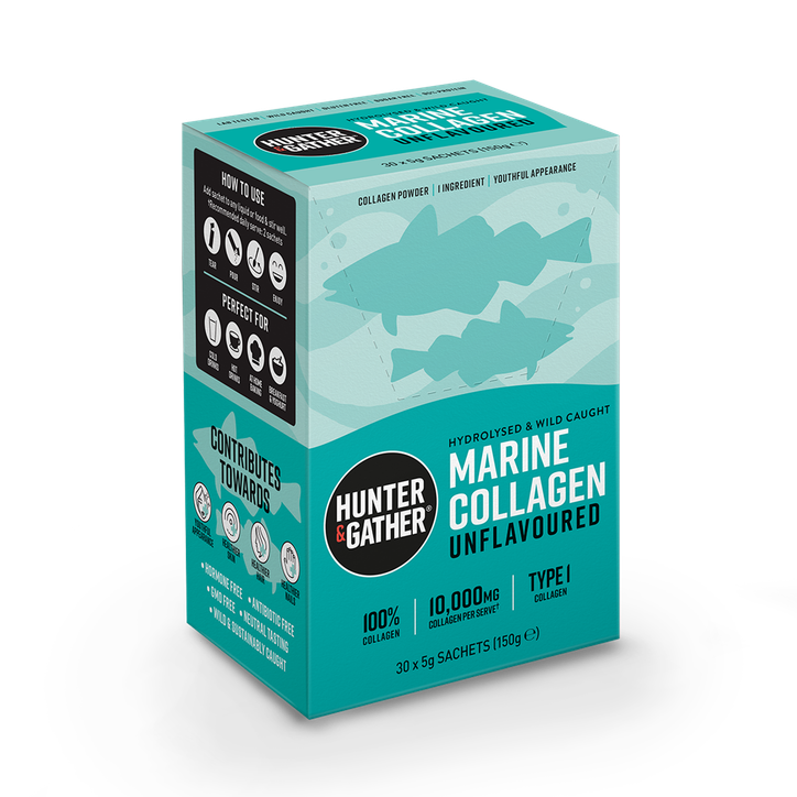 Hunter & Gather 100% Marine Collagen 30 Sachets - 5 g