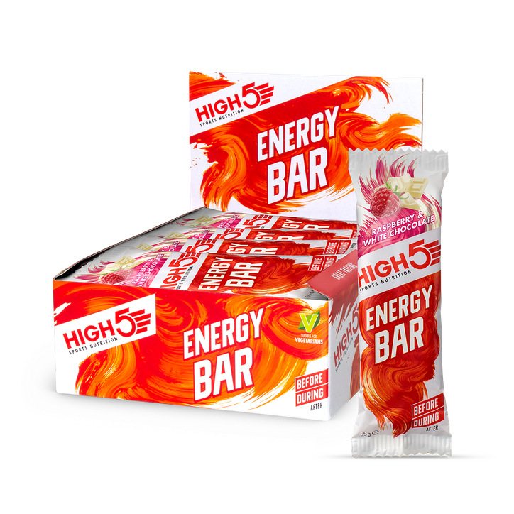 High5 Energy Bar Raspberry & White Chocolate 55g image 2