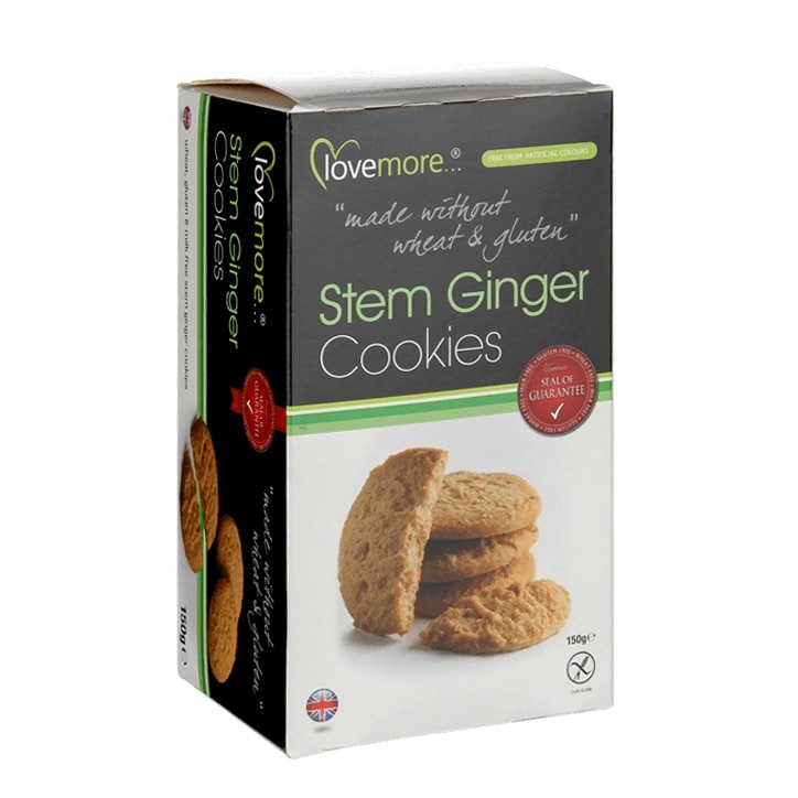 Lovemore Stem Ginger Cookies 150g-1