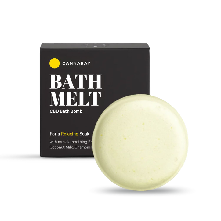 Cannaray Relaxing Bath Melt 100Mg Cbd 150G image 1