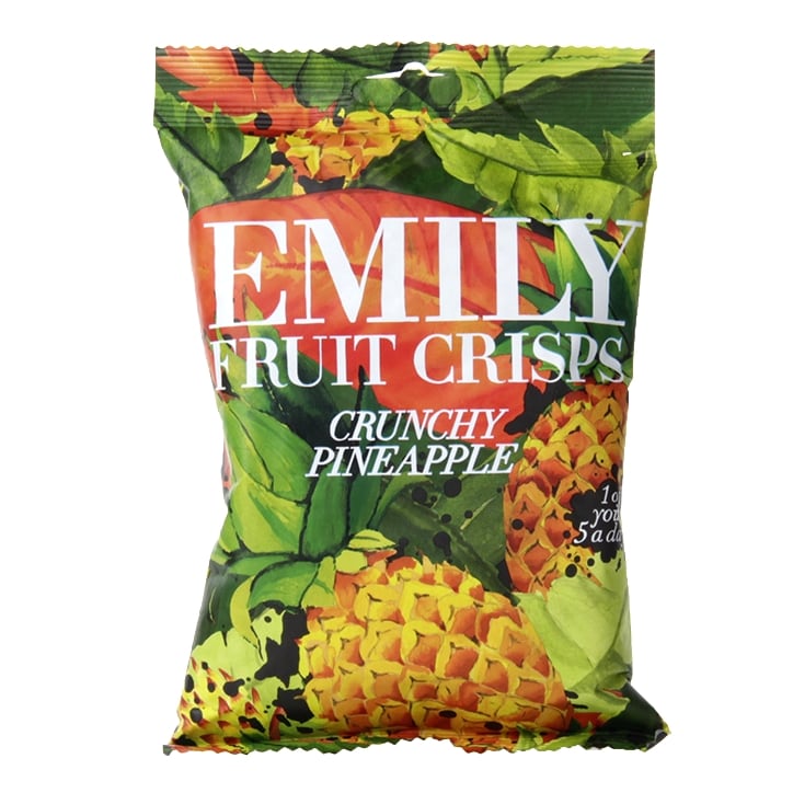 Emily Fruit Crisps Crunchy Pineapple 30g image 1