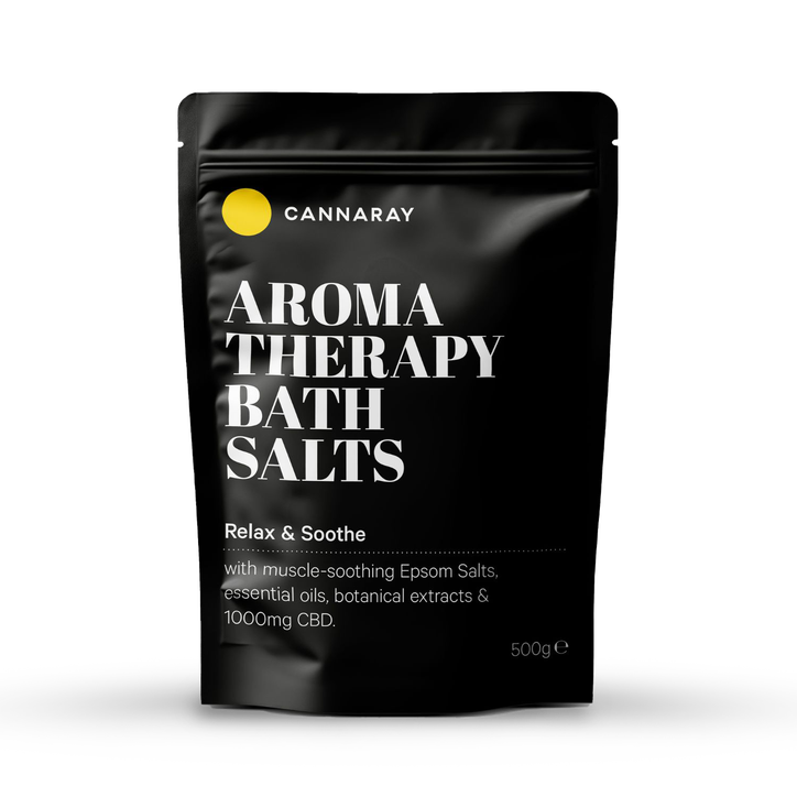 Cannaray Bath Salts 1000Mg Cbd 500G image 1