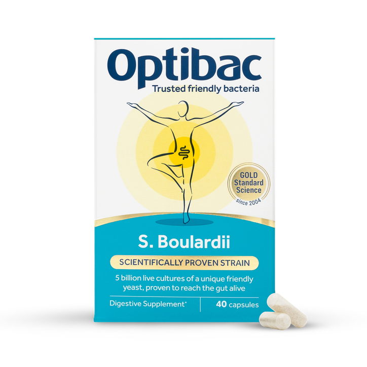 Optibac Saccharomyces Boulardii 40 Capsules image 1
