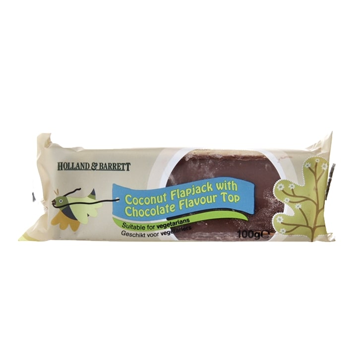 Holland & Barrett Flapjack Coconut & Chocolate 100g-1