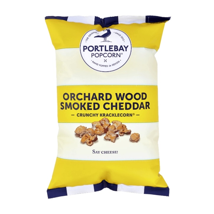 Portlebay Popcorn Orchardwood Smoked Cheddar 75g-1