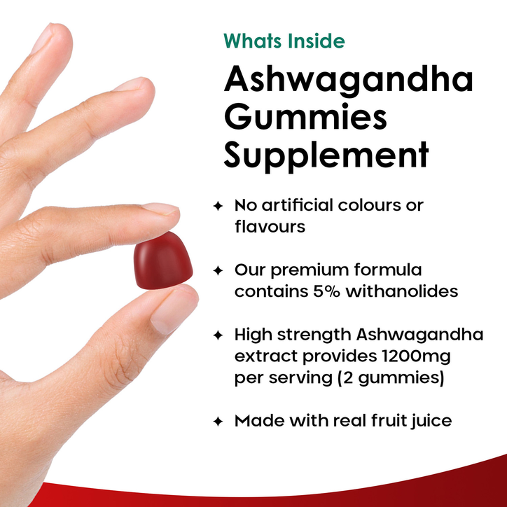 New Leaf Products Ashwagandha 60 Gummies image 2