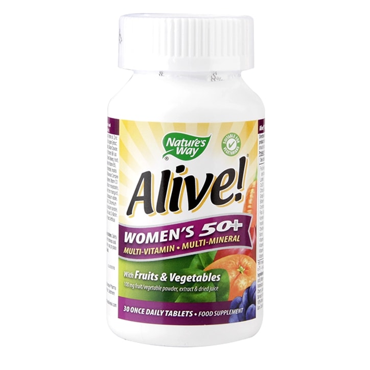 Nature's Way Alive! Women's 50+ Multi-Vitamin 30 Tablets-2