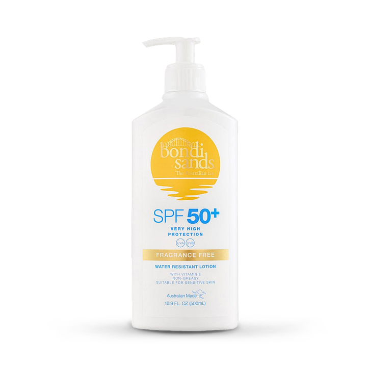 Bondi Sands SPF 50+ Fragrance Free Sunscreen Pump 500ml image 1