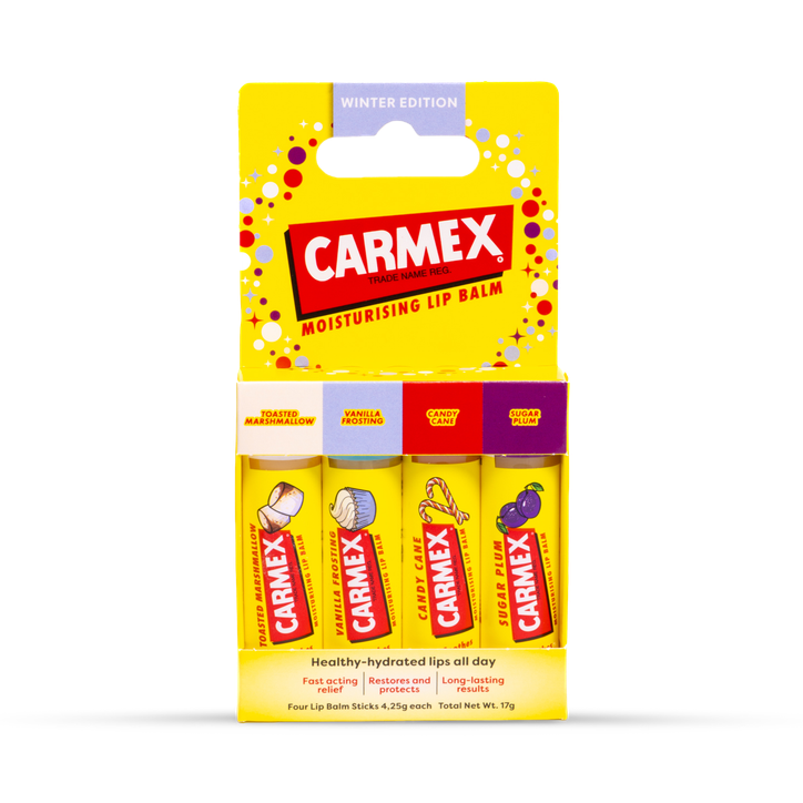 Carmex Lip Balm 4 Pack Winter Edition image 1