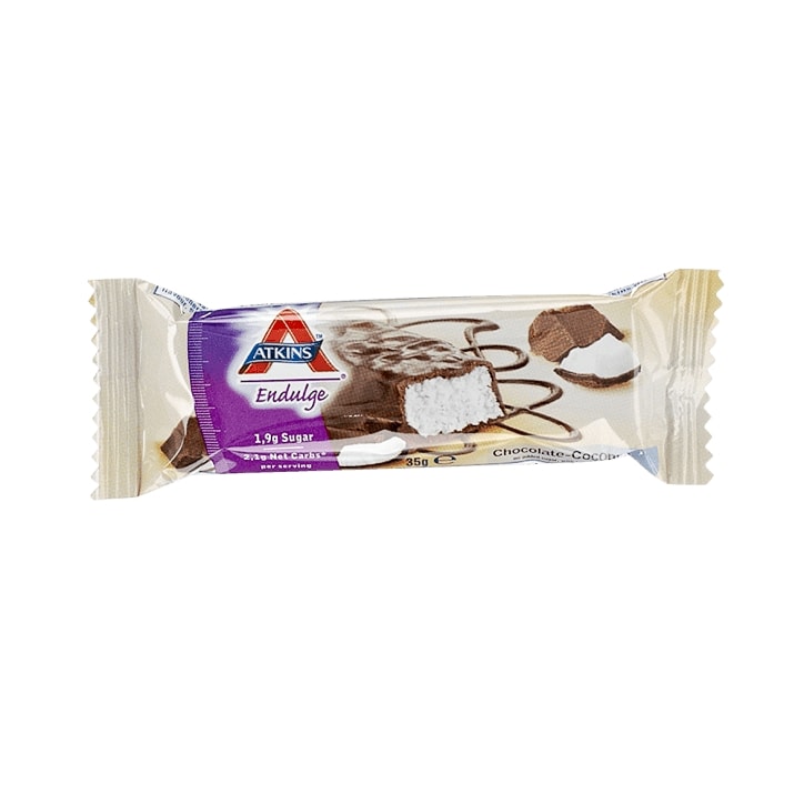 Atkins Endulge Milk Chocolate Coconut Bar 30x35g image 1