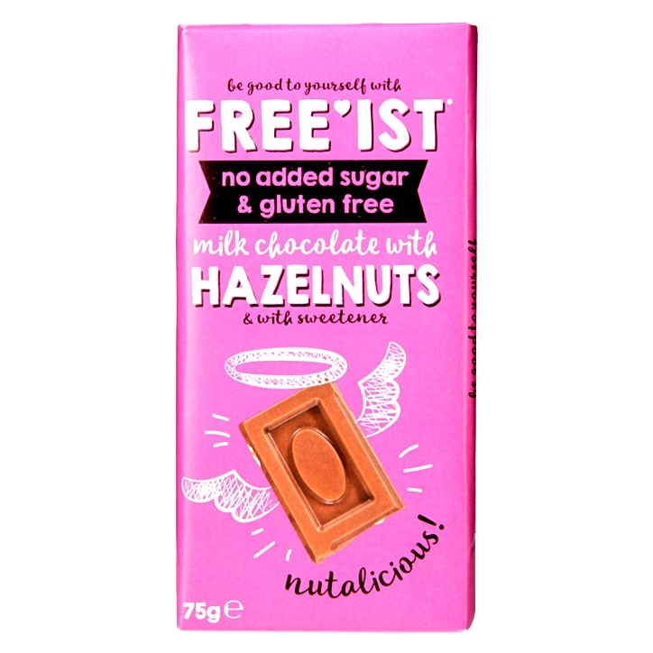 Free'ist No Added Sugars Chocolate Hazelnut 75g-1