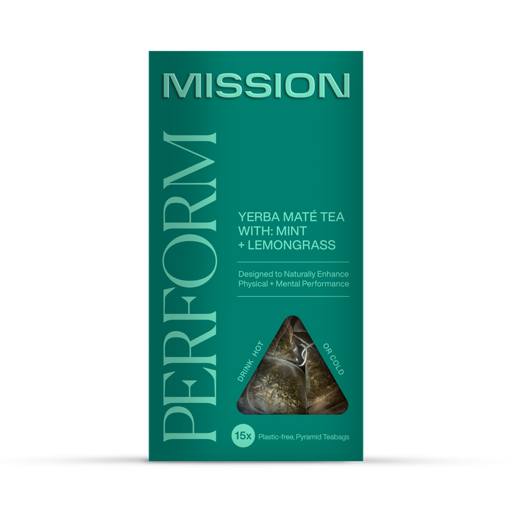Perform Yerba Mate Tea (Lemongrass & Mint) 15 Tea Bags image 1