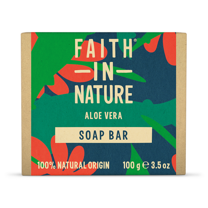 Faith in Nature Aloe Vera with Ylang Ylang Soap 100g image 1