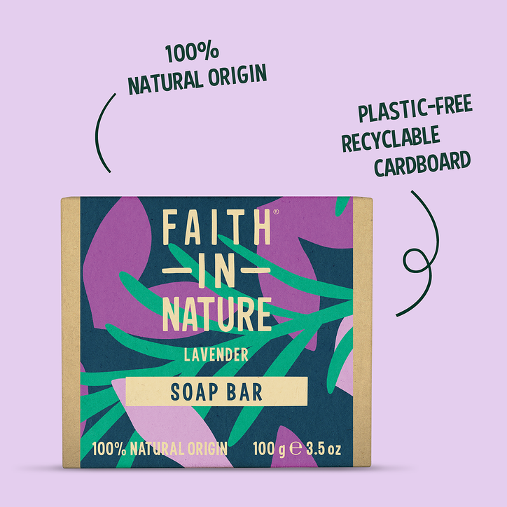 Faith In Nature Soap Bar Lavender 100g image 5