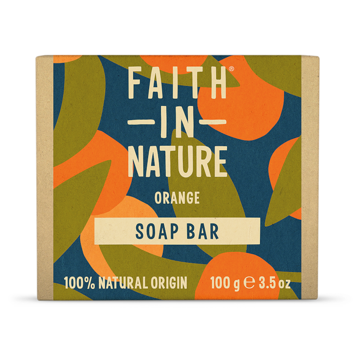 Faith in Nature Orange Soap 100g image 1