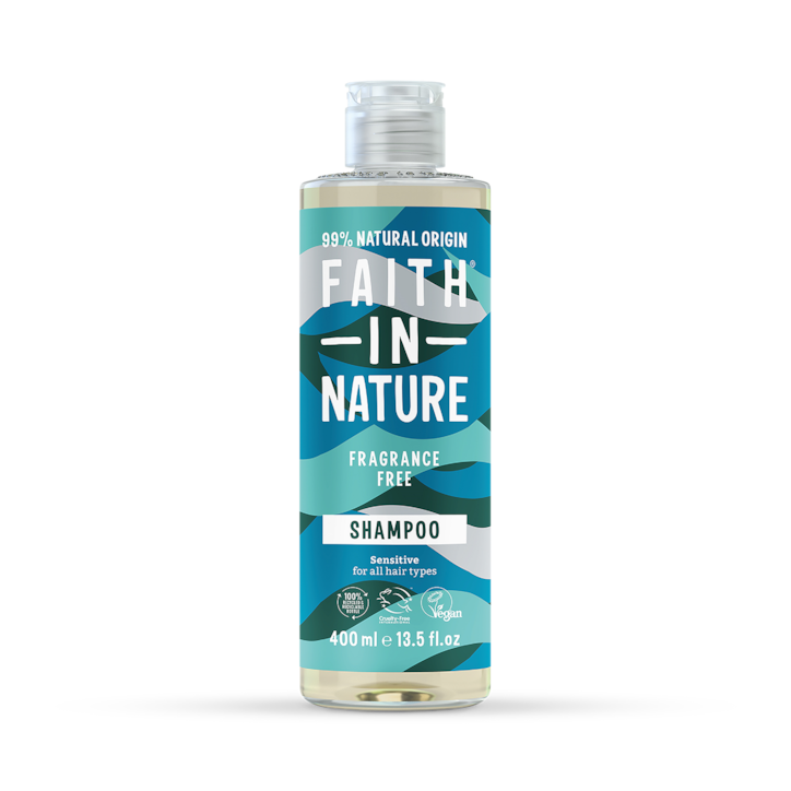 Faith in Nature Fragrance Free Shampoo 400ml image 1