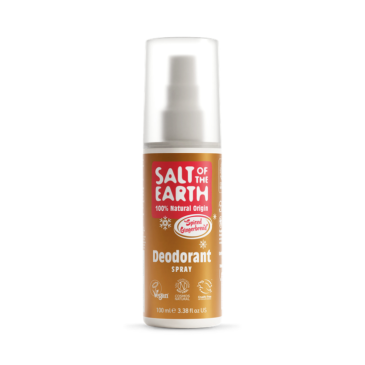Salt Of The Earth Spiced Gingerbread Natural Deodorant Spray  100ml image 1