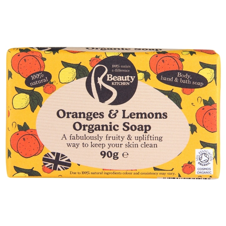 Beauty Kitchen Inspire Me Orange & Lemon Natural Soap 90g-1