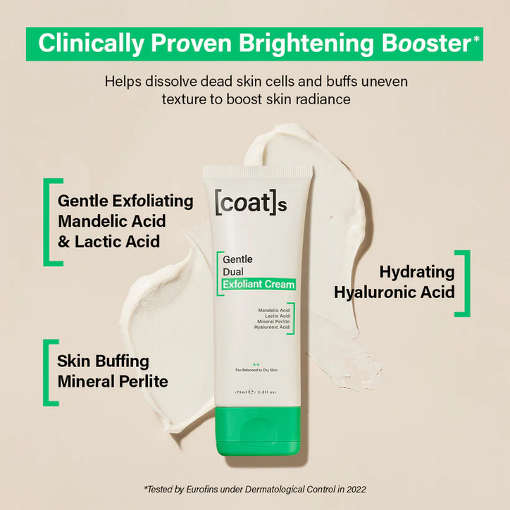 [coat]s Gentle Dual Exfoliant Cream 75ml image 3
