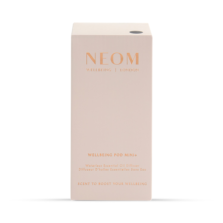 NEOM Wellbeing Pod Mini+ Waterless Essential Oil Diffuser - Black image 1