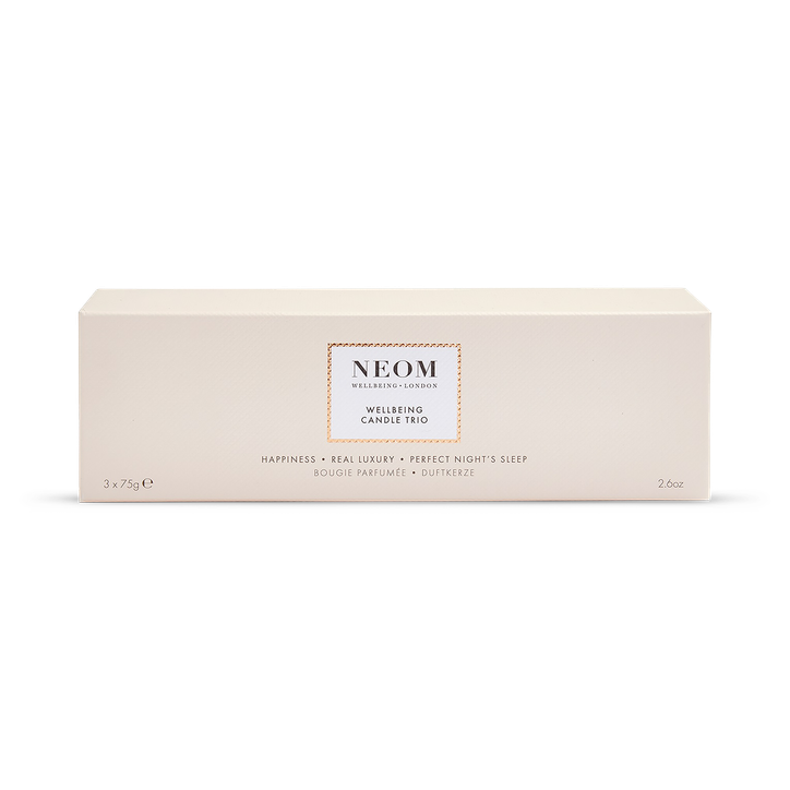 NEOM Wellbeing Candle Trio image 4