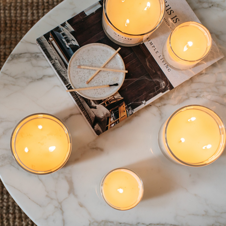 NEOM Wellbeing Candle Trio image 6