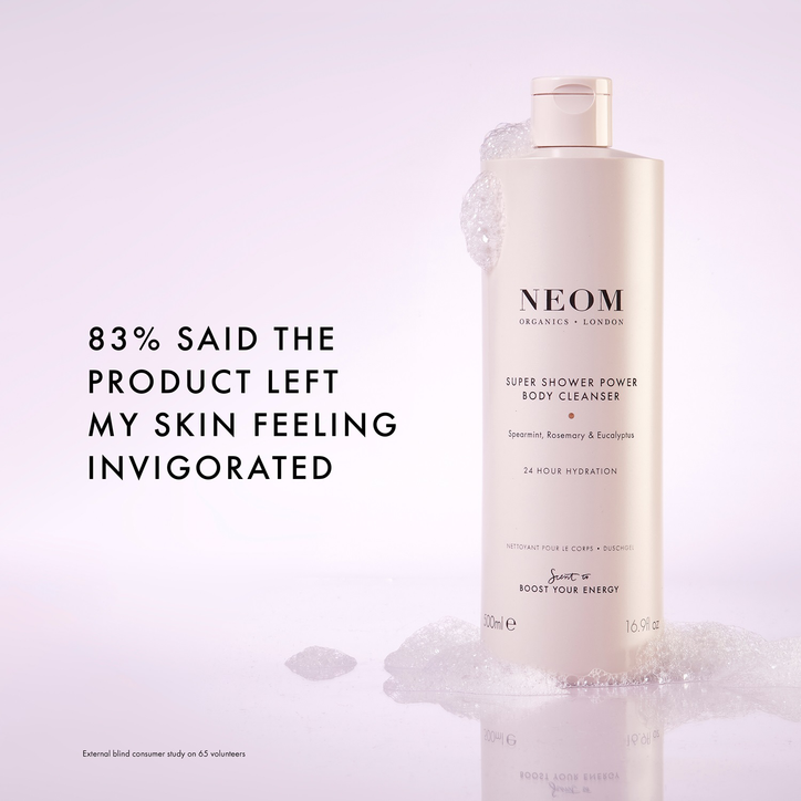 NEOM Super Shower Power Body Cleanser 500ml image 6