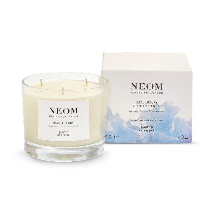 NEOM Real Luxury Scented Candle 3 Wicks 420G image 1