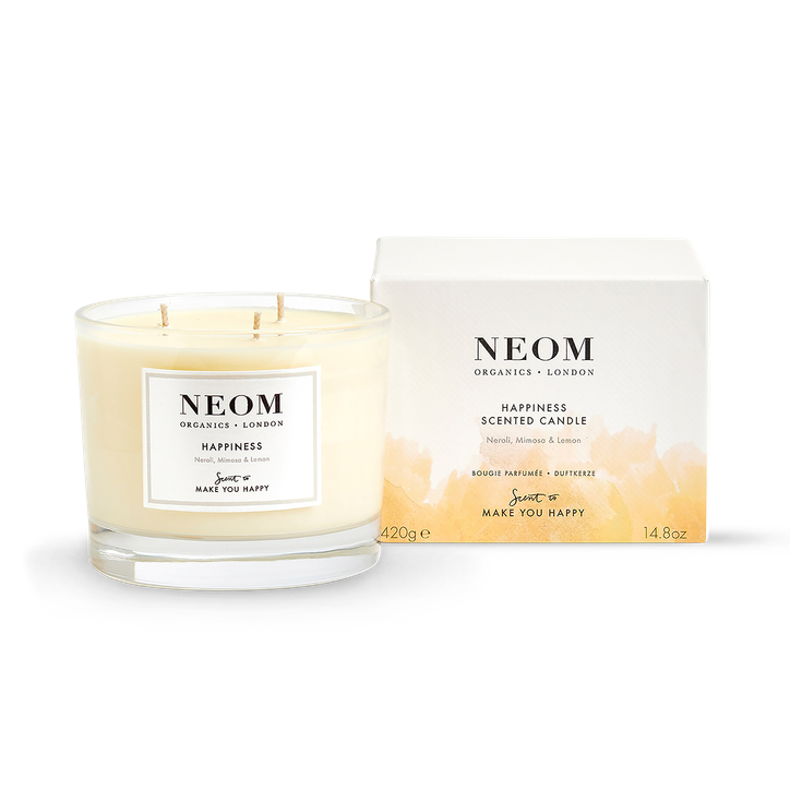 NEOM Happiness Scented Candle 3 Wicks 420G image 1